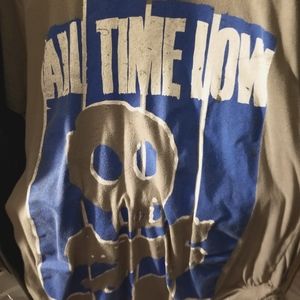 All time low grey and blue shirt L